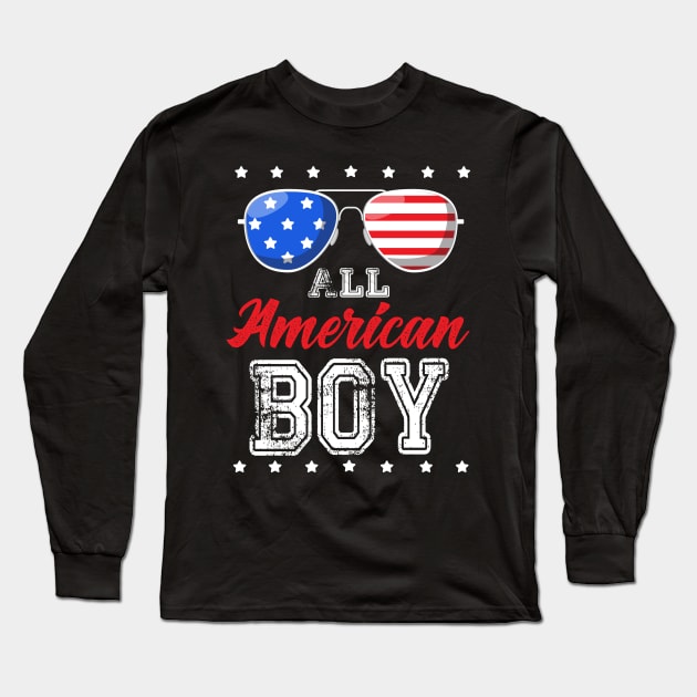 All American Boy Long Sleeve T-Shirt by Rebrand